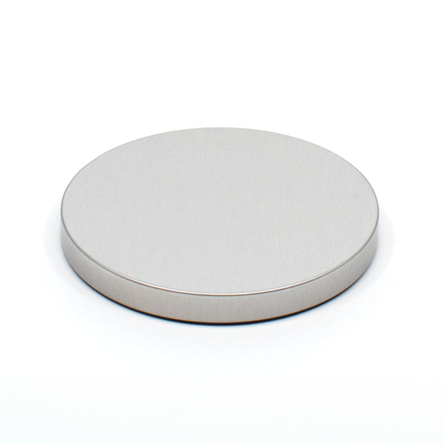 Silver Metal Tumbler Lid, Medium