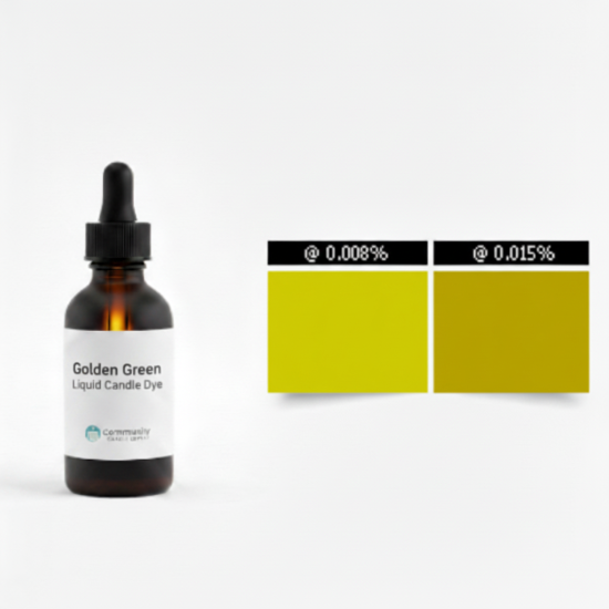 Golden Green Liquid Candle Dye