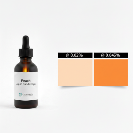 Peach Liquid Candle Dye