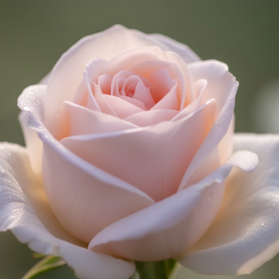 close up of single rose bud.