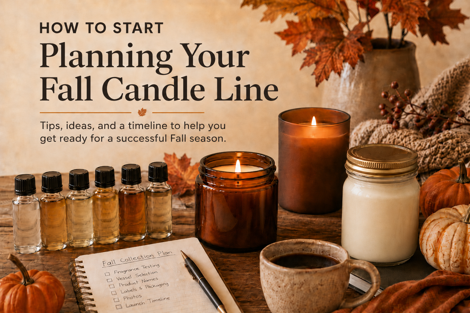 How to Start Planning Your Fall Candle Line Now