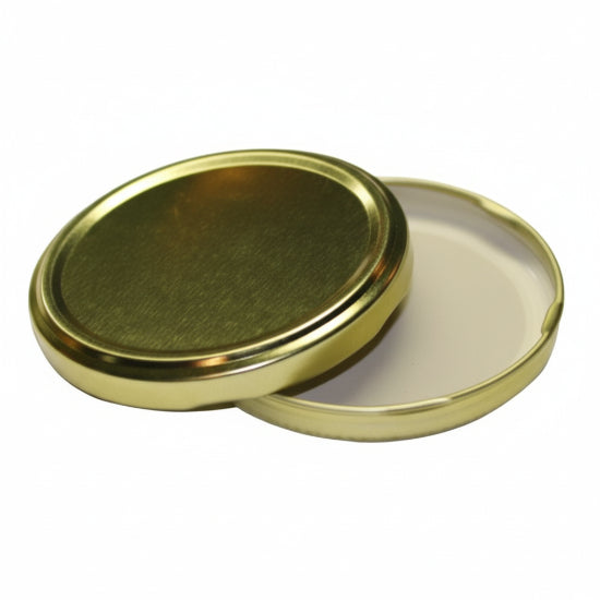 58mm Gold Twist Lids