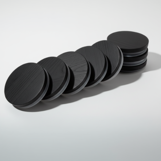 Black Stain Pine Lid, Small