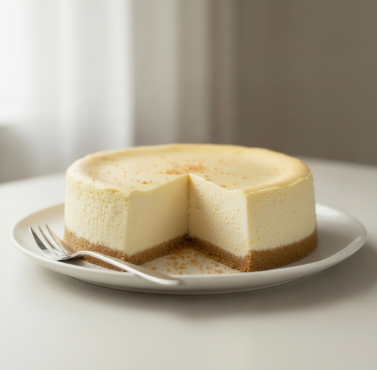 indulgent New York–style cheesecake
