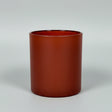 painted amber tumbler jar