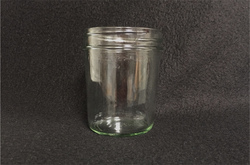 Smooth (TAPERED) 8 oz Jelly Jar LID SEPARATE