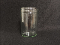 Smooth (TAPERED) 8 oz Jelly Jar LID SEPARATE