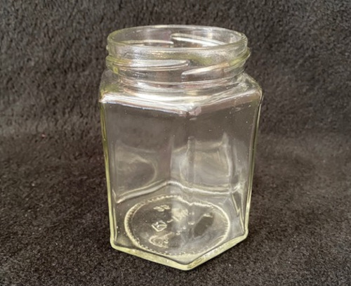 8 oz. Square Glass Mason Jars - CASE OF 12