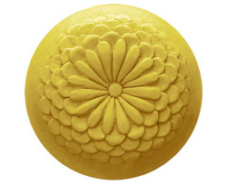 Chrysanthemum Round Soap Mold