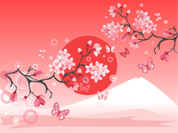 Japanese Cherry Blossom BBW Type